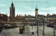 21 098   NICHOLAS CHURCH  &  OVERHEAD RAILWAY   LIVERPOOL  (Tramway,  Belle Animation )  ( 2 Scans) - Liverpool