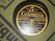 DISQUE VYNIL 78 TOURS MARCHE ACCORDEON MAURICE ALEXANDER 1939 - 78 T - Disques Pour Gramophone