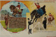 Circus // Barnum & Bailey (Europe Tour) Litho Card Ca 1900 - Zirkus
