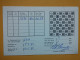 KOV 487-23- Correspondence Chess Fernschach Postcard, HOTSENS DENMARK- BELGRADE, Schach Chess Ajedrez échecs,  - Chess