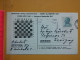 KOV 487-25- Correspondence Chess Fernschach Postcard,  BELGRADE, Schach Chess Ajedrez échecs - Echecs