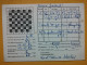 KOV 487-27 - Correspondence Chess Fernschach Postcard, FRANKFURT - BELGRADE, Schach Chess Ajedrez échecs - Schach