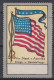 Ver. Staat. V. Amerika / Kriegs- U. Handelsflagge ⁕ 1v No Gum Cinderella Vignette Reklamemarke ( Damaged ) - Erinnophilie
