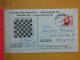 KOV 487-28 - Correspondence Chess Fernschach Postcard, ZUPANJA CROATIA  - BELGRADE, Schach Chess Ajedrez échecs - Chess