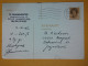 KOV 487-28- Correspondence Chess Fernschach Postcard, HAARLEM - BELGRADE, Schach Chess Ajedrez échecs,  - Schaken