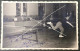 Champion De Belgique Tennis De Table Georges Roland En Action Pingpong 1956 CP Photo Dédicacée - Tenis De Mesa