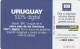 PHONE CARD URUGUAY (E72.19.8 - Uruguay