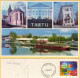 Estonia - Tartu - St. John’s Church, University, Art Museum, Emajogi River Boats -50th Ann. Of EUROPA Stamp, Mi 537 - Estonie