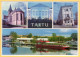 Estonia - Tartu - St. John’s Church, University, Art Museum, Emajogi River Boats -50th Ann. Of EUROPA Stamp, Mi 537 - Estonie