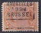 ROI ALBERT PREO POSITIONS C BRUXELLES 1921 BRUSSEL - Autres & Non Classés