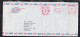 New Zealand 1978 Meter Airmail Cover 35c UPPER HUTT To Bideford England Central Institute Of Technology - Storia Postale