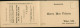 PRIVAT-DOPPEL-POSTKARTE PP28 Marienbader Tabletten Wien - Hamburg-Stellingen 1912 - Pharmacie