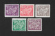 Czechoslovakia 1920 MNH ** Mi 185, 186, 187, 188 Sc 78, 79, 80, 81 Agriculture And Science I. Tschechoslowakei - Unused Stamps