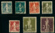 1949, Stephan Komplett Gestempelt - Michel 35/41 - Used Stamps