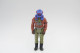 Vintage ACTION FIGURE : HONDO MACLEAN FireCracker With Long Mask - Original Kenner 1985 - MASK M.A.S.K. - Action Man