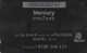 PHONE CARD REGNO UNITO MERCURY (E83.11.6 - [ 4] Mercury Communications & Paytelco