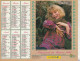 Calendrier-Almanach Des P.T.T 1994 Fillette Et Lapin-Fillette Et Cheval Département AIN-01-Référence 404 - Tamaño Grande : 1991-00