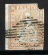 SUISSE Ca.1854: Le ZNr. 25B Obl., Coin NE Touché, Petit Prix - Usati