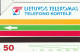 PHONE CARD LITUANIA URMET (E90.15.7 - Lituania