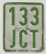 License Plate - Nummerplaat: Moped-bromfiets Plaatje 1995 Germany - Duitsland (D) - Plaques D'immatriculation