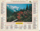 Calendrier-Almanach Des P.T.T 1994Cauterets (65) Vallée De Chamonix-Département AIN-01-Référence 414 - Big : 1991-00