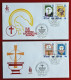 VATICANO VATIKAN VATICAN 1985 NAIROBI KENYA CONGRESSO EUCARISTICO INT. VENETIA COVER FDC - Storia Postale