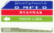 PHONE CARD MYANMAR 200  (E99.5.2 - Myanmar (Burma)