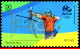 Ref. BR-OLYM-E04 BRAZIL 2015 - OLYMPIC GAMES, RIO 2016,ARCHERY, STAMPS OF 1ST AND 4TH SHEET,MNH, SPORTS 3V - Sommer 2016: Rio De Janeiro