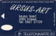 Leda/Schwan Dummy TK N *a 08/1991 10Expl. ( K400) ** 80€ Visitenkarte Saric Kassel Ursus-Art TC Art On Phonecard Germany - V-Reeksen : VIP En Visitekaartjes