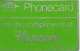 PHONE CARD REGNO UNITO LANDIS (E103.54.1 - BT Edición Publicitaria