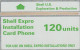 PHONE CARD REGNO UNITO SHELL (E103.50.8 - [ 2] Plataformas Petroleras
