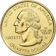 États-Unis, Delaware, Quarter, 1999, U.S. Mint, Denver, Gold-plated Coin, FDC - 1932-1998: Washington