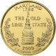 États-Unis, Maryland, Quarter, 2000, U.S. Mint, FDC, Métal Doré - 1999-2009: State Quarters