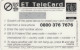 PREPAID PHONE CARD REGNO UNITO   (E106.36.6 - BT Kaarten Voor Hele Wereld (Vooraf Betaald)