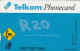 PHONE CARD SUDAFRICA  (E106.20.3 - Afrique Du Sud