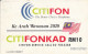 PHONE CARD MALESIA CITIFON  (E108.10.8 - Malaysia
