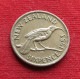 New Zealand 6 Pence 1953 KM# 26.1 *VT Sixpence  Nova Zelandia Nuova Zelanda Nouvelle Zelande Six - Nueva Zelanda