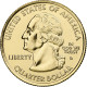 États-Unis, Quarter, Nebraska, 2006, U.S. Mint, Golden, Cupronickel Plaqué - 1999-2009: State Quarters