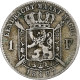 Belgique, Leopold II, Franc, 1887, Argent, TB, KM:29.2 - 1 Frank