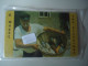 GREECE  USED CARDS 1994  RARE  O122 ME GRAMMH  WITH LINE FISHERMAN - Griechenland