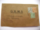 Kenya Nairobi Ca 1930s - Kenya And Uganda 50c, 20c, 5c - To Czechoslovakia - Large Envelope Clipping - Kenya & Uganda
