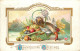  Thanksgiving Greetings , Catte Gaufrée , Embossed Card  , * 450 06 - Thanksgiving