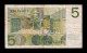 Holanda Netherlands 5 Gulden Joost Van Den Vondel 1966 Pick 90b Bc F - 5 Florín Holandés (gulden)