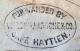 „FORWARDED BY WILSON LAROCHE & CO CAPE HAYTIEN“1862 Cover (earlier Than Rowe!)via British P.o Jacmel>La Rochelle (lettre - Haïti