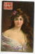 ILLUSTRATEUR  A .  ASTI  K  F Edit Série 1292  - Jeunne Femme Chevelure Auburn Robe Décolletée   Timrée En 1909 D03 2023 - Asti