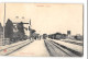 CPA 18 Sancoins La Gare Et Le Train Tramway - Sancoins