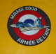 TISSU PATCH : MIRAGE 2000 , ARMEE DE L'AIR  , DIAMETRE 9 CM , BON ETAT VOIR PHOTO . POUR TOUT RENSEIGNEMENT ME CONTACTER - Ecussons Tissu