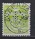 Denmark 1952  Wavy Lines (o) Mi.332 (perfin K+K) - Used Stamps