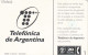 PHONE CARD ARGENTINA (E44.5.6 - Argentine