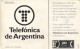 PHONE CARD ARGENTINA (E53.6.5 - Argentinien